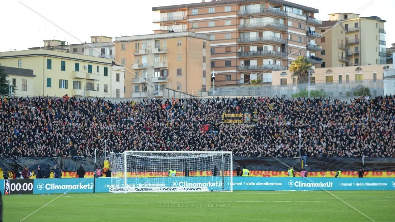 Catanzaro-Reggiana, partita la prevendita per il match: tutte le info