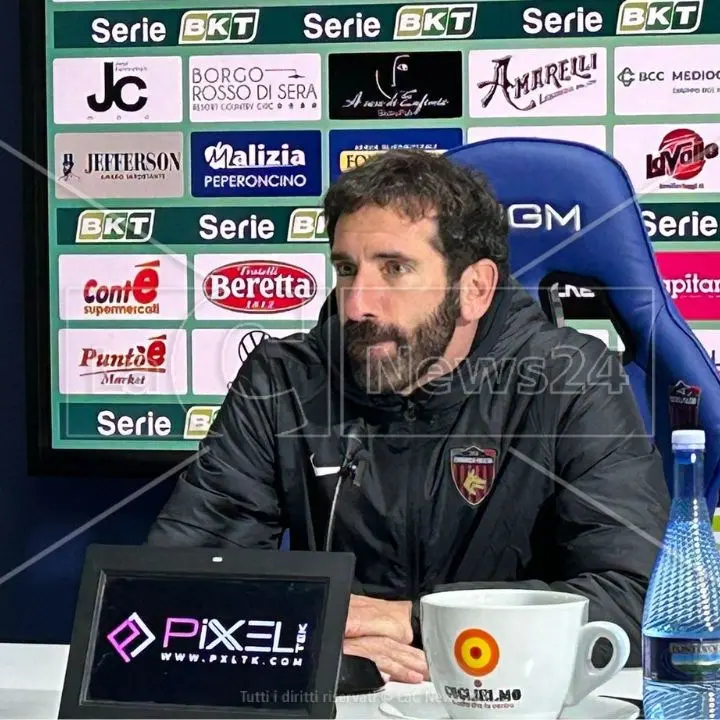 Verso il Cittadella, il messaggio di Caserta: «Cosenza, mettiamoci tutti insieme il derby alle spalle»