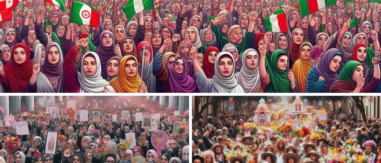 Per l’Intelligenza artificiale le donne calabresi hanno tutte il velo e ballano la tarantella