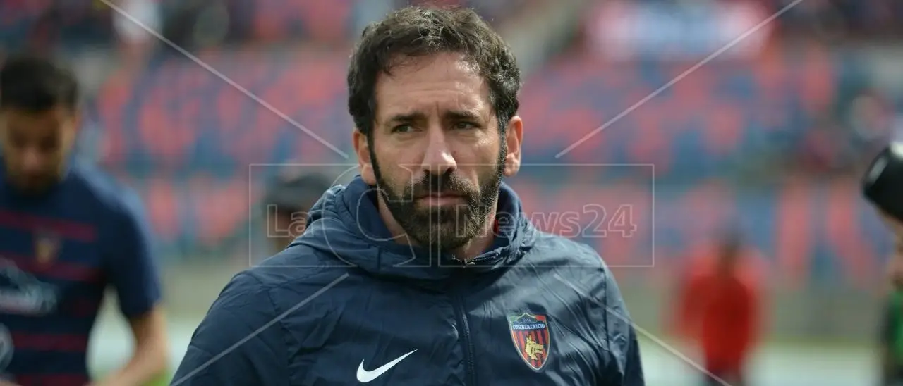 Cosenza-Cittadella, le parole di Caserta dopo la partita: «Dovevamo fare di più, abbiamo avuto paura di perdere»