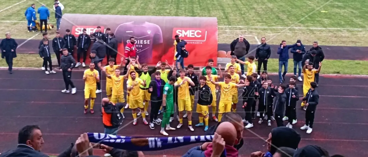 Serie D, la Gioiese trionfa nella sfida salvezza con il San Luca: 2-1 al Pasquale Stanganelli di Gioia Tauro