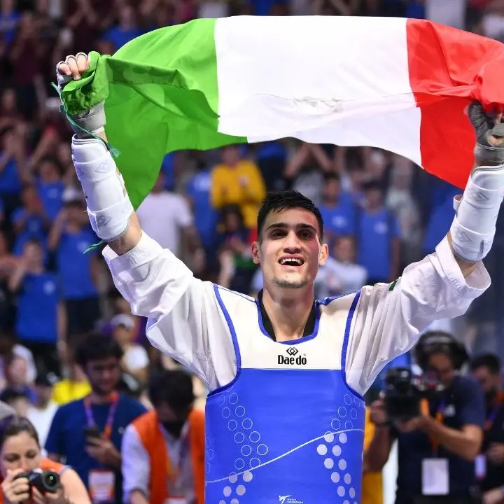 Taekwondo, il calabrese Simone Alessio primo nel ranking mondiale e olimpico