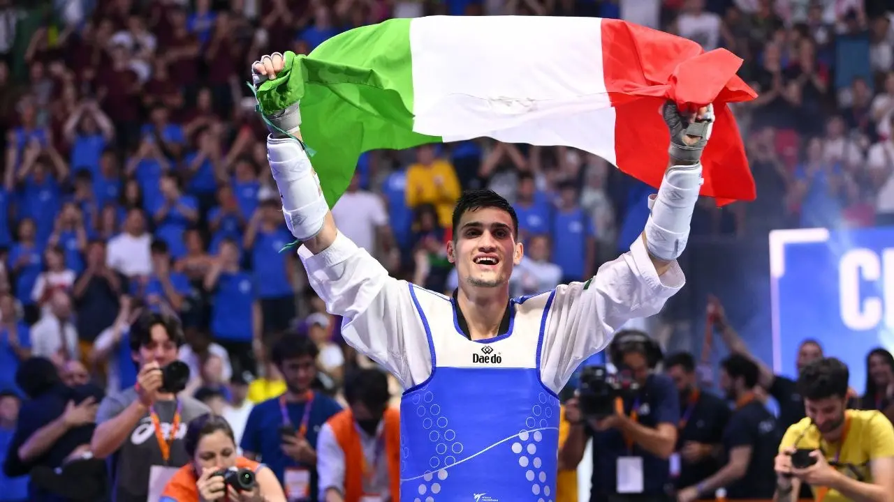 Taekwondo, il calabrese Simone Alessio primo nel ranking mondiale e olimpico