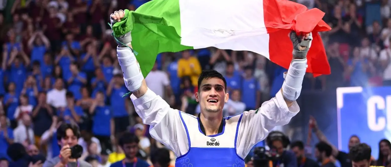 Taekwondo, il calabrese Simone Alessio primo nel ranking mondiale e olimpico
