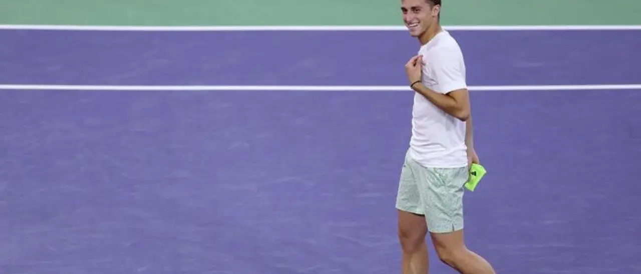 Tennis, il sogno di Luca Nardi termina agli ottavi di finale di Indian Wells