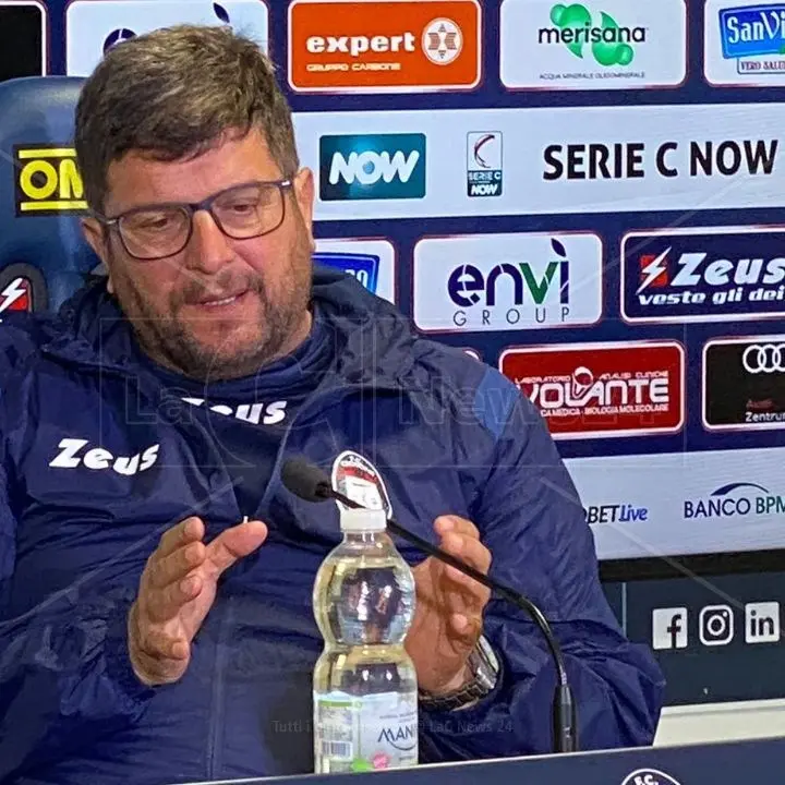 Monterosi-Crotone, Baldini prima della trasferta: «Rimango convinto che vinceremo i playoff»