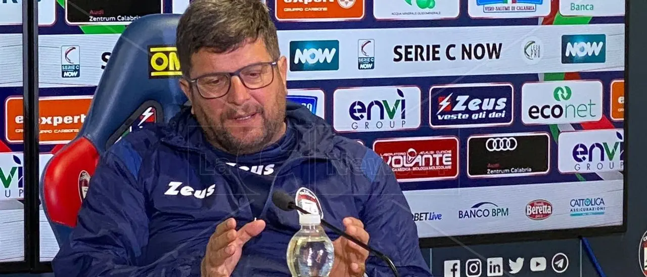 Monterosi-Crotone, Baldini prima della trasferta: «Rimango convinto che vinceremo i playoff»