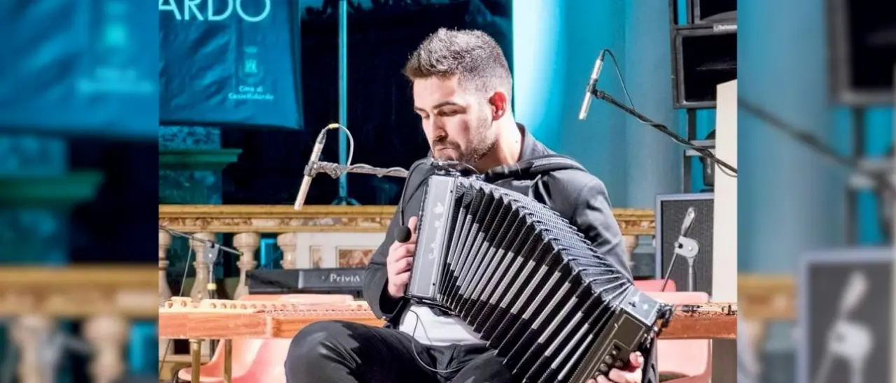 Belvedere Marittimo, il fisarmonicista Carmine Sangineto terrà concerti e masterclass in Slovenia