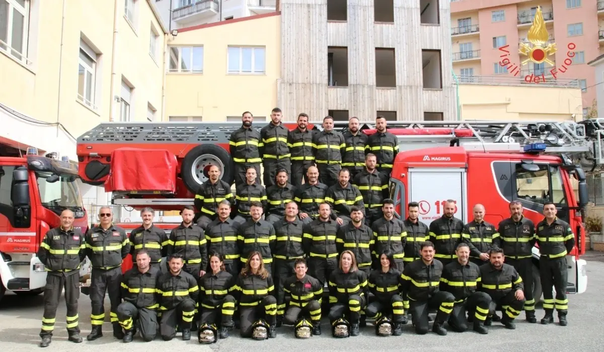 La provincia di Catanzaro ha 32 nuovi vigili del fuoco volontari: concluso il corso di formazione