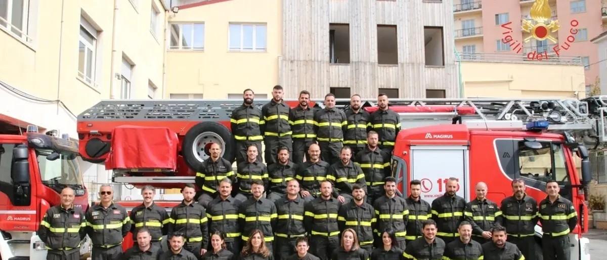 La provincia di Catanzaro ha 32 nuovi vigili del fuoco volontari: concluso il corso di formazione