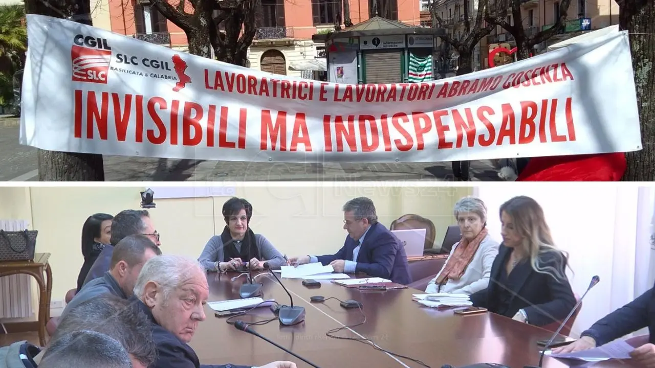 «Invisibili ma indispensabili»: anche in Calabria i lavoratori dei call center scendono in piazza