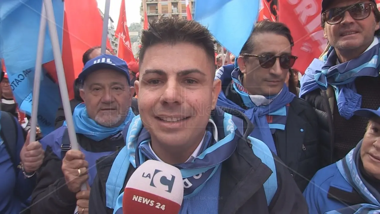 Autonomia differenziata, la Uil non sarà in piazza a Cosenza: «Nessuna rottura con la Cgil ma adesso non servono i comizi»