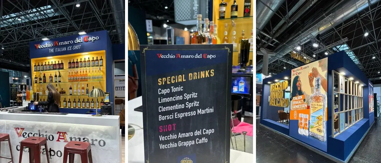 Il gruppo Caffo alla fiera Prowein è l’amaro specialist e leader dei liquori agli agrumi
