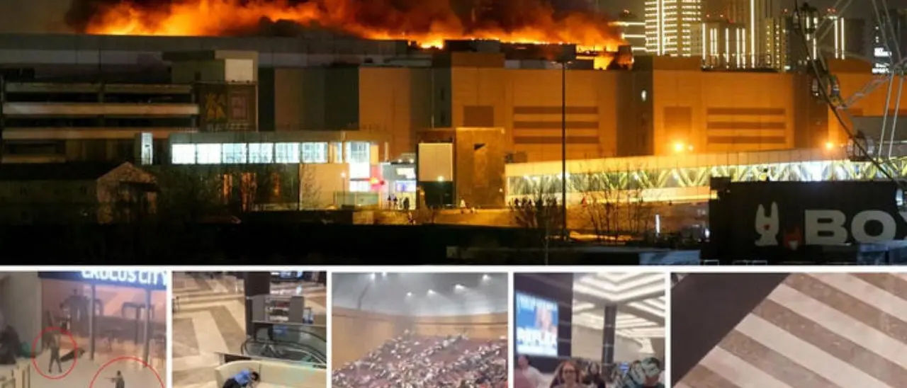 Attacco in una sala da concerto a Mosca: 40 morti e più di 100 feriti. L’Isis ha rivendicato l’attentato