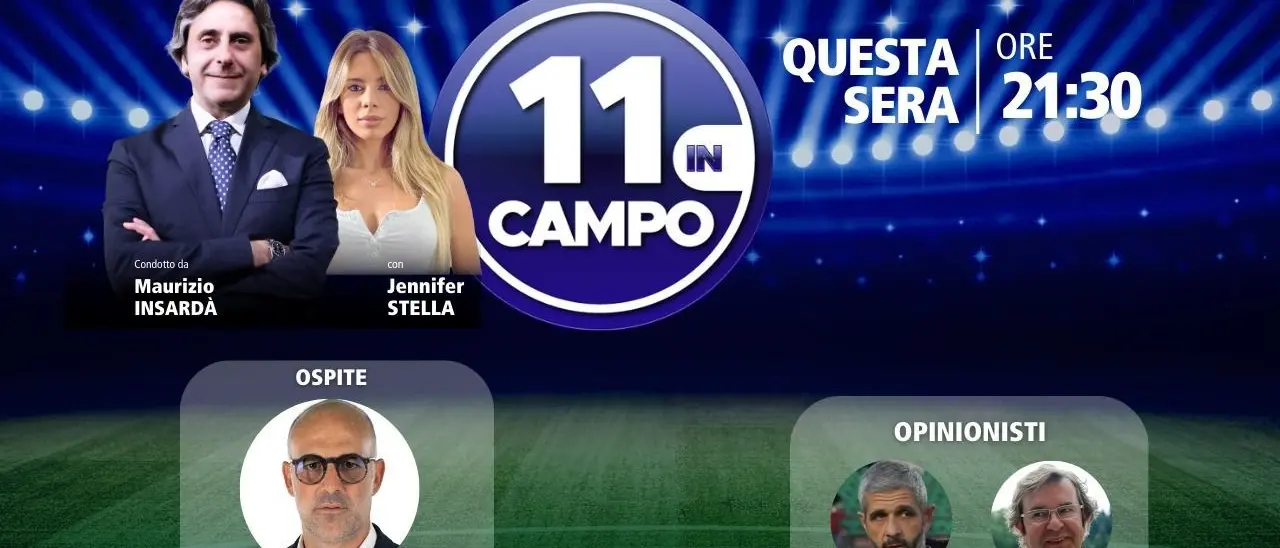 Il direttore sportivo del Modena Davide Vaira ospite di 11 in campo: appuntamento alle 21.30 su