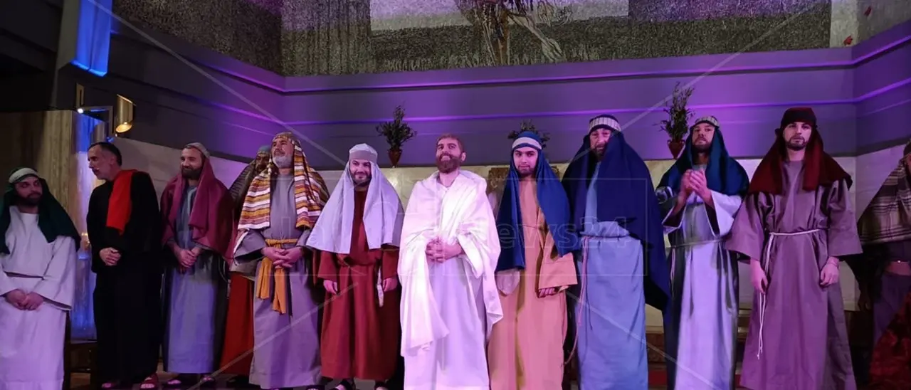 La chiesa si trasforma in teatro, a Lamezia in scena la Passione di Cristo