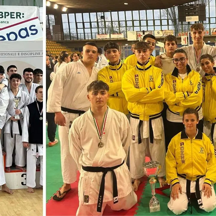 Karate, straordinario successo per la Calabria al Trofeo delle Regioni a Lucca