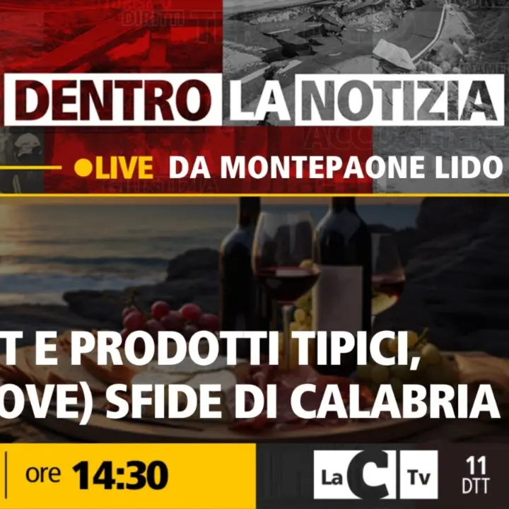 Le eccellenze calabresi e le nuove sfide nell’export: focus a Dentro la Notizia