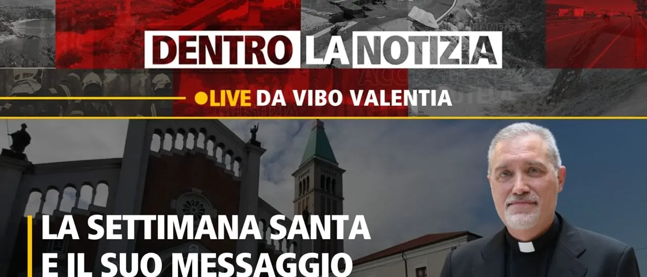 Dai riti della Settimana Santa alla riscoperta della fede: il vescovo Nostro ospite a Dentro la Notizia