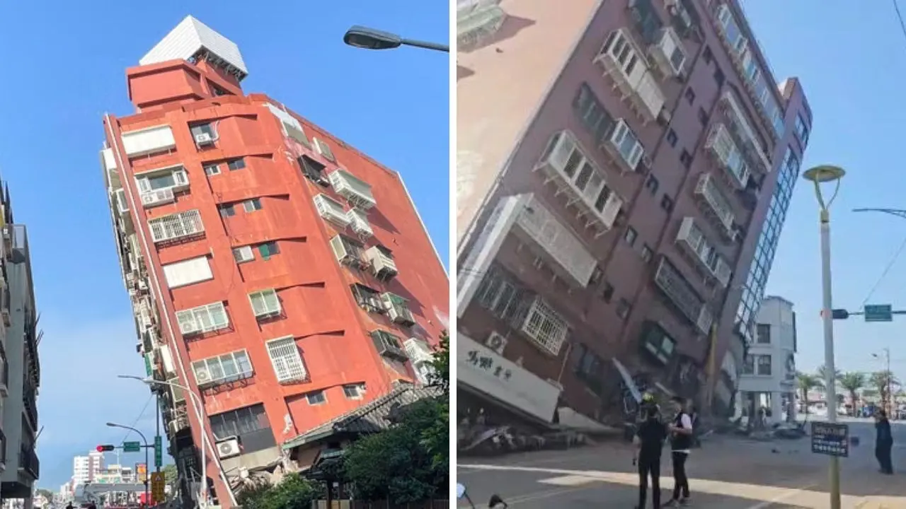 Terremoto di magnitudo 7.4 devasta Taiwan: edifici crollati e danneggiati. Ci sono morti e almeno 800 feriti