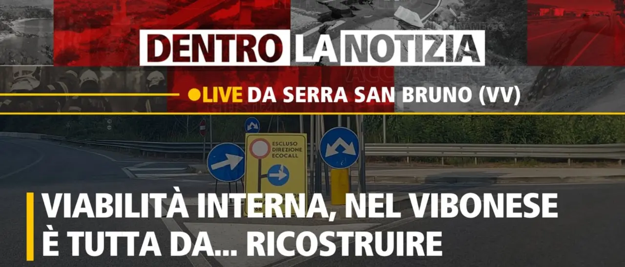 Strade da rifare nel Vibonese, lo stato della viabilità interna e la voce dei comitati a Dentro la Notizia