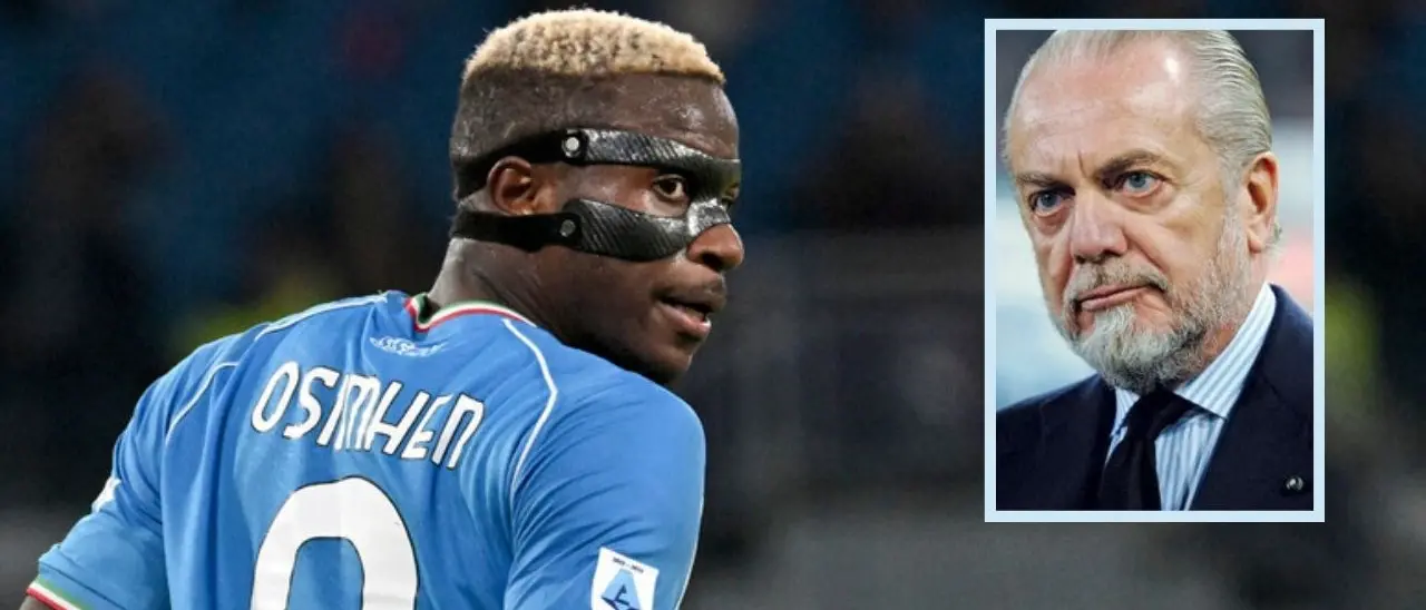 Acquisto Osimhen, il presidente del Napoli De Laurentiis interrogato dalla Procura di Roma