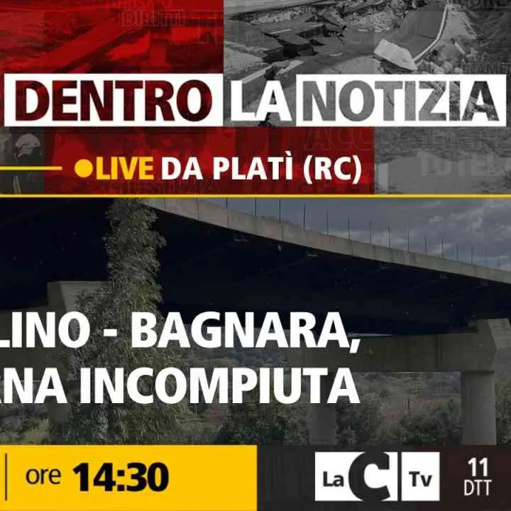 La Calabria delle incompiute: a Dentro la Notizia fari puntati sulla strada Bovalino-Bagnara