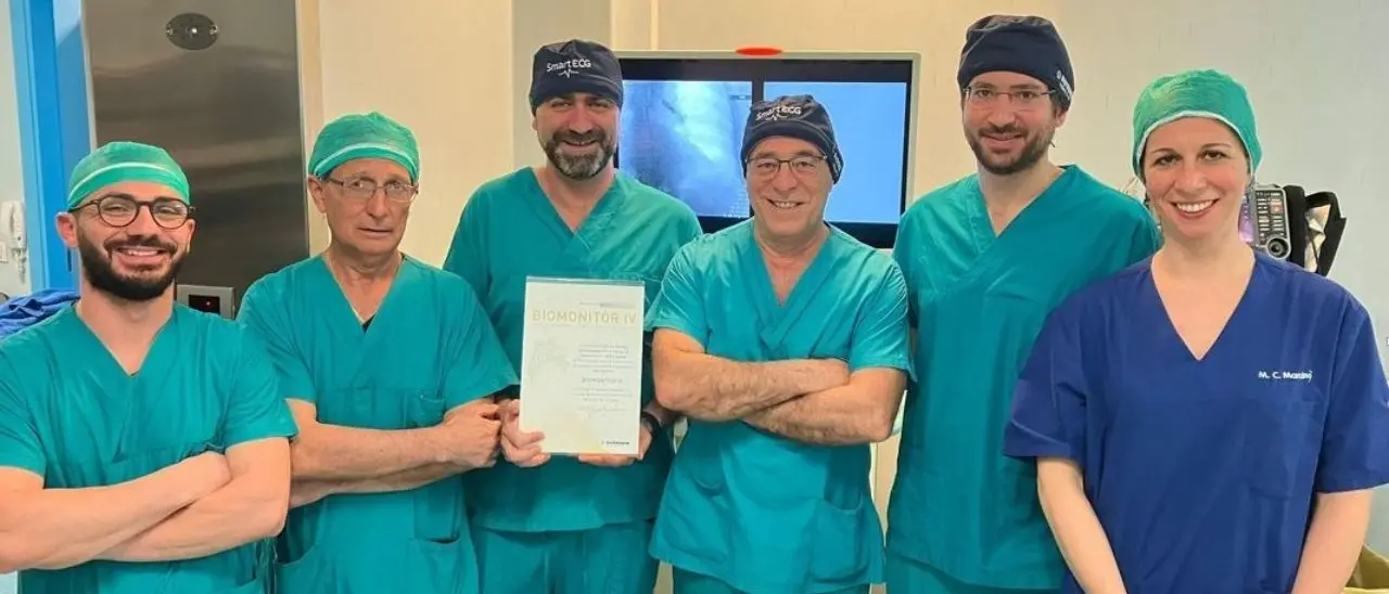 La Cardiologia di Castrovillari prima in Europa a impiantare un biomonitor dotato di intelligenza artificiale