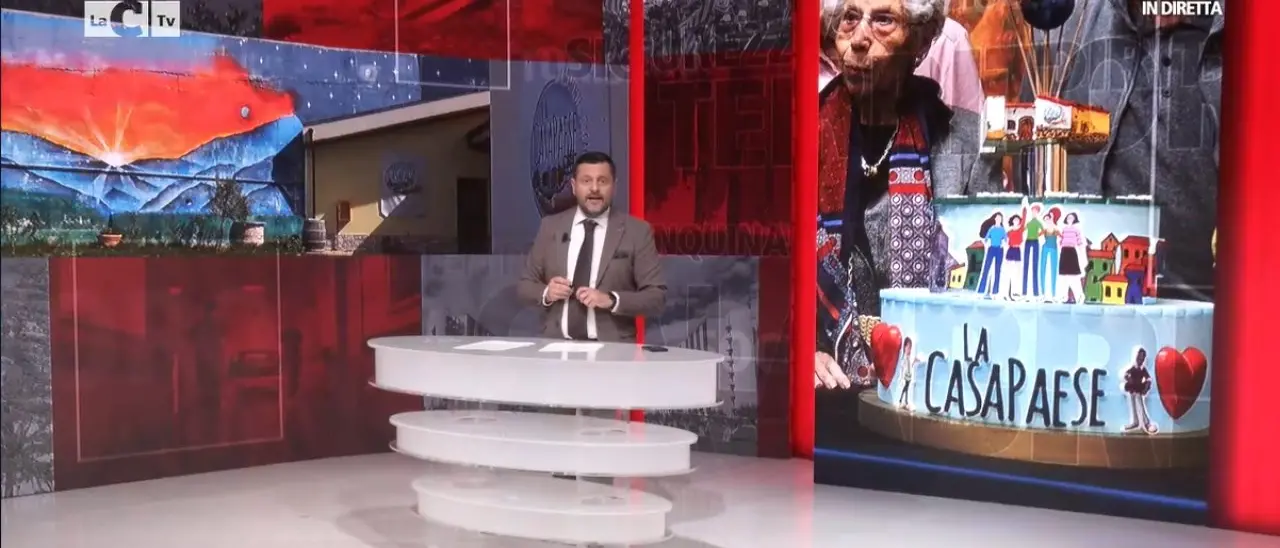 Cicala in festa per il primo compleanno di Casa Paese: focus in una puntata speciale di Dentro la Notizia