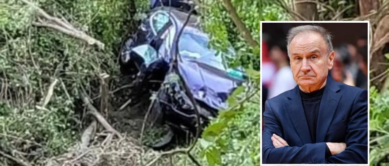 Fuori strada con l’auto vicino Roma, ferito l’ex presidente del Coni Petrucci: «Non è in pericolo di vita»