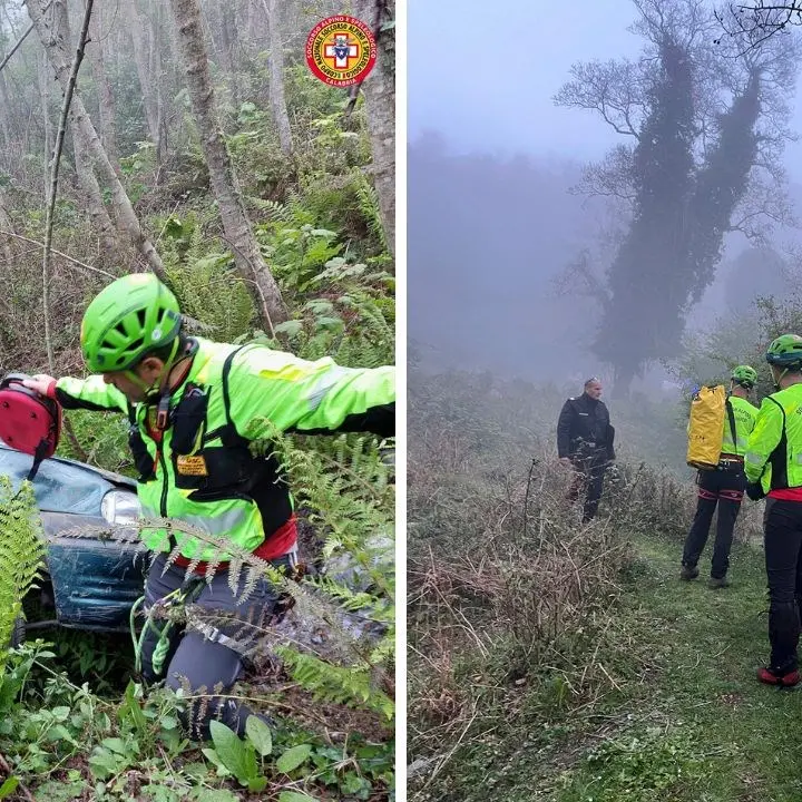 Va alla ricerca di asparagi e precipita in un canalone con l’auto: morto 75enne di Aiello Calabro