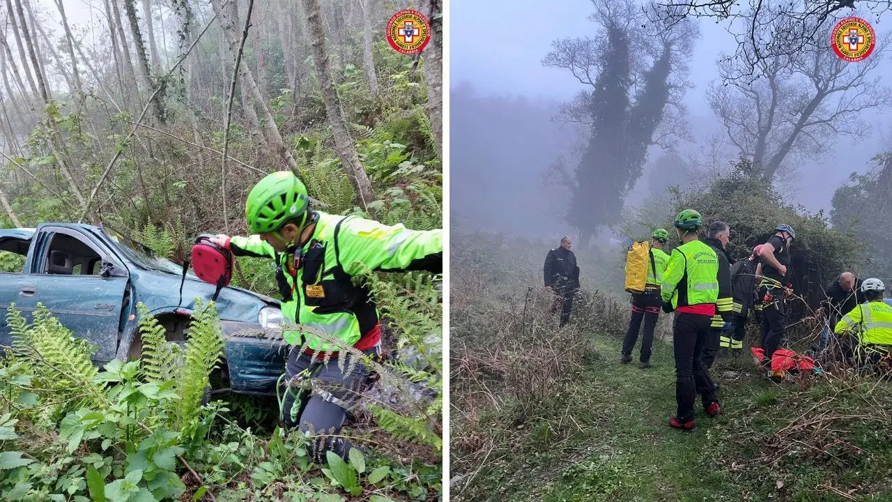 Va alla ricerca di asparagi e precipita in un canalone con l’auto: morto 75enne di Aiello Calabro