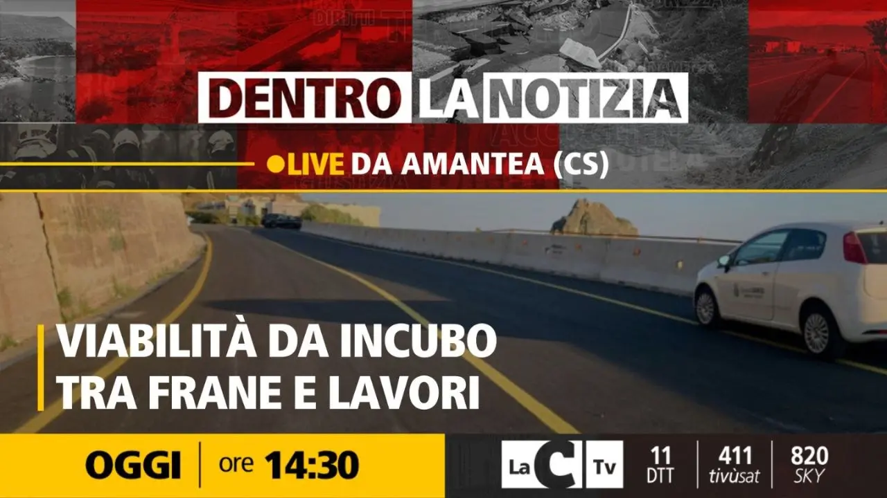 Viabilità da incubo sulla Ss 18 tra erosione costiera e gallerie chiuse: il punto oggi a Dentro la Notizia