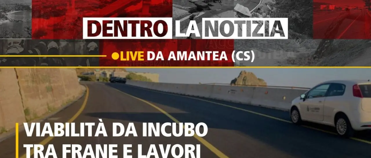 Viabilità da incubo sulla Ss 18 tra erosione costiera e gallerie chiuse: il punto oggi a Dentro la Notizia