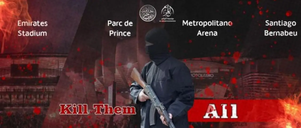 L’Isis minaccia attacchi contro gli stadi durante la Champions League: «Uccideteli tutti»