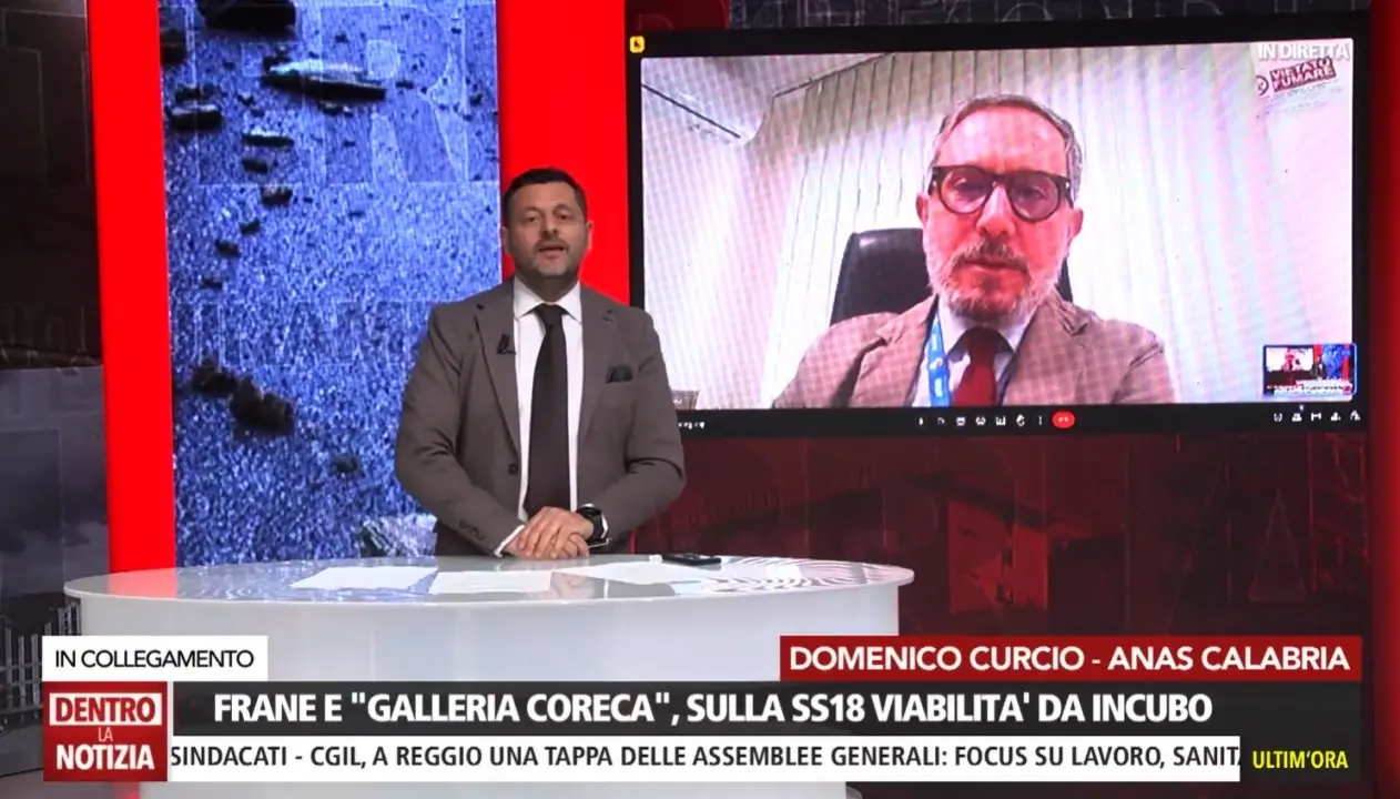 Un tavolo tecnico permanente per fermare il mare che si “mangia” la Statale 18: la proposta di Anas a Dentro la notizia