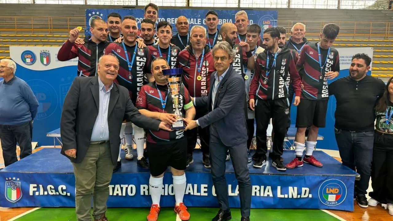 Calcio a 5, la Rosarnese si aggiudica la Coppa Calabria: in finale battuta la Polisportiva Borgia