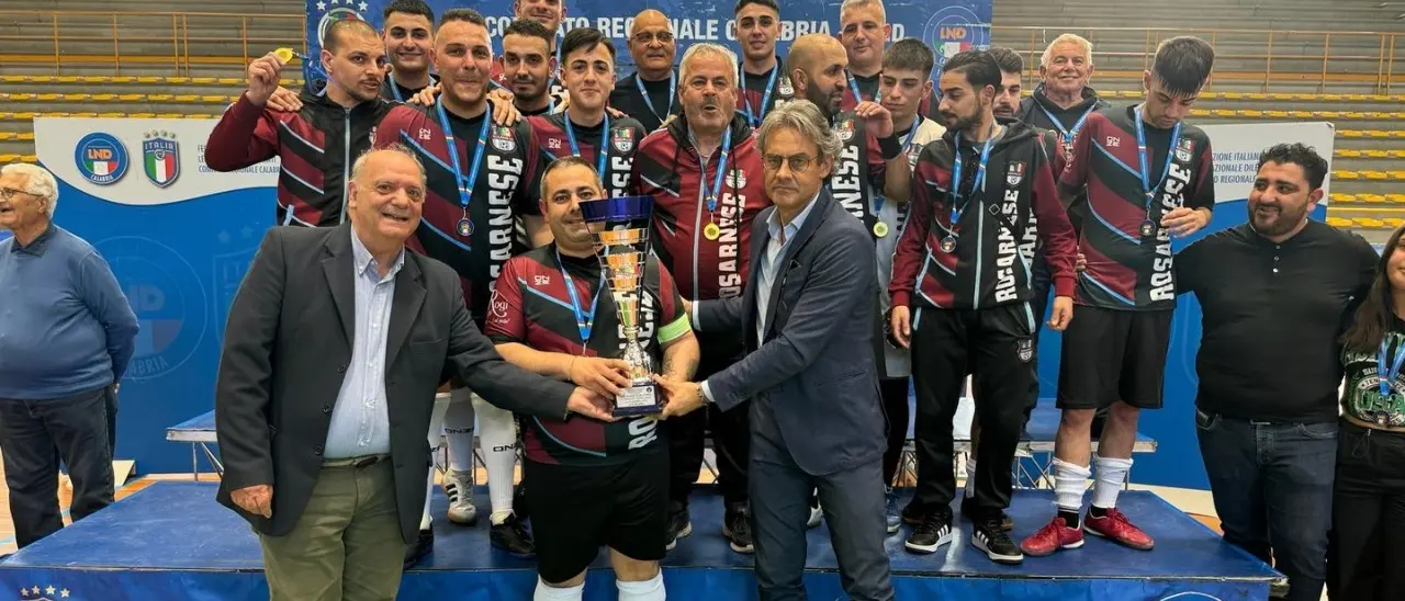 Calcio a 5, la Rosarnese si aggiudica la Coppa Calabria: in finale battuta la Polisportiva Borgia