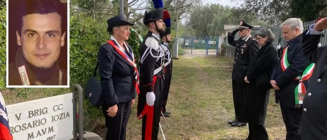 Cittanova, ricordato il sacrificio del vice brigadiere Iozia a trentasette anni dall’omicidio