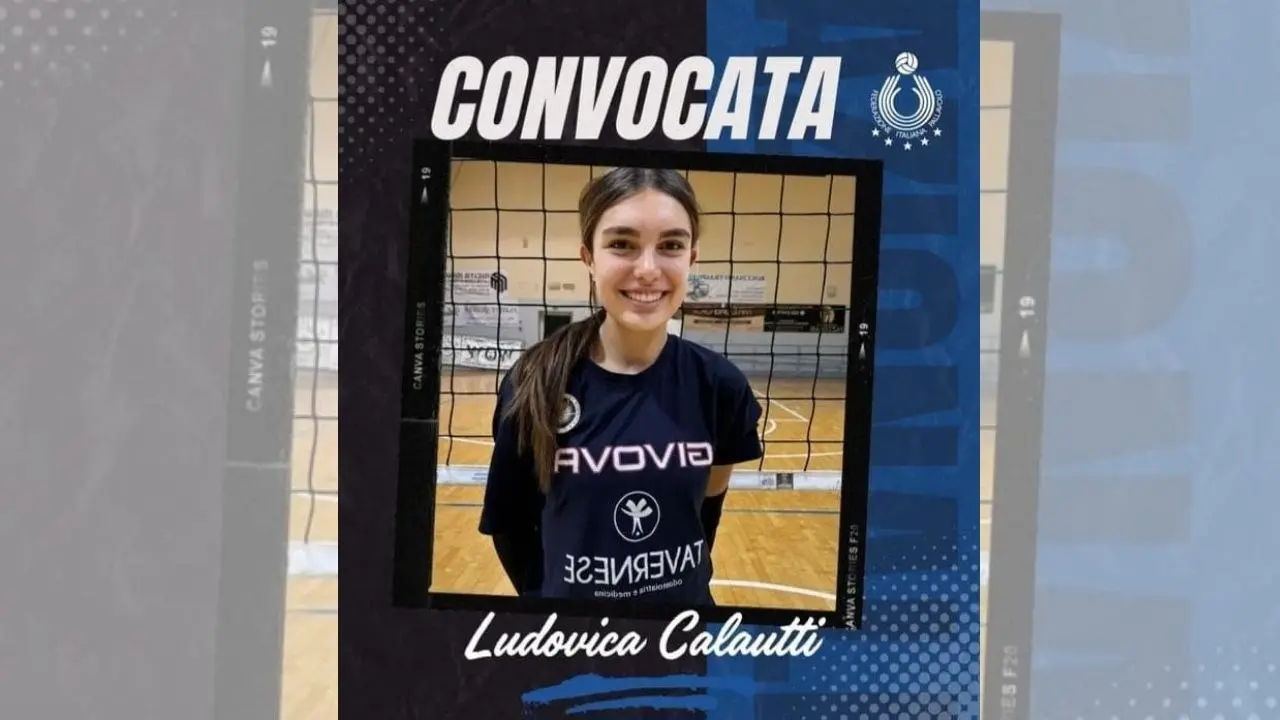 Gioia Digem Volley, la quattordicenne Ludovica Calautti convocata in nazionale