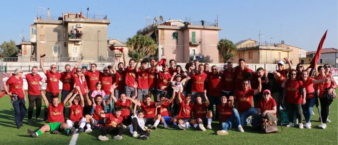 Promozione, apoteosi Ardore: gli amaranto vincono il girone B e volano in Eccellenza