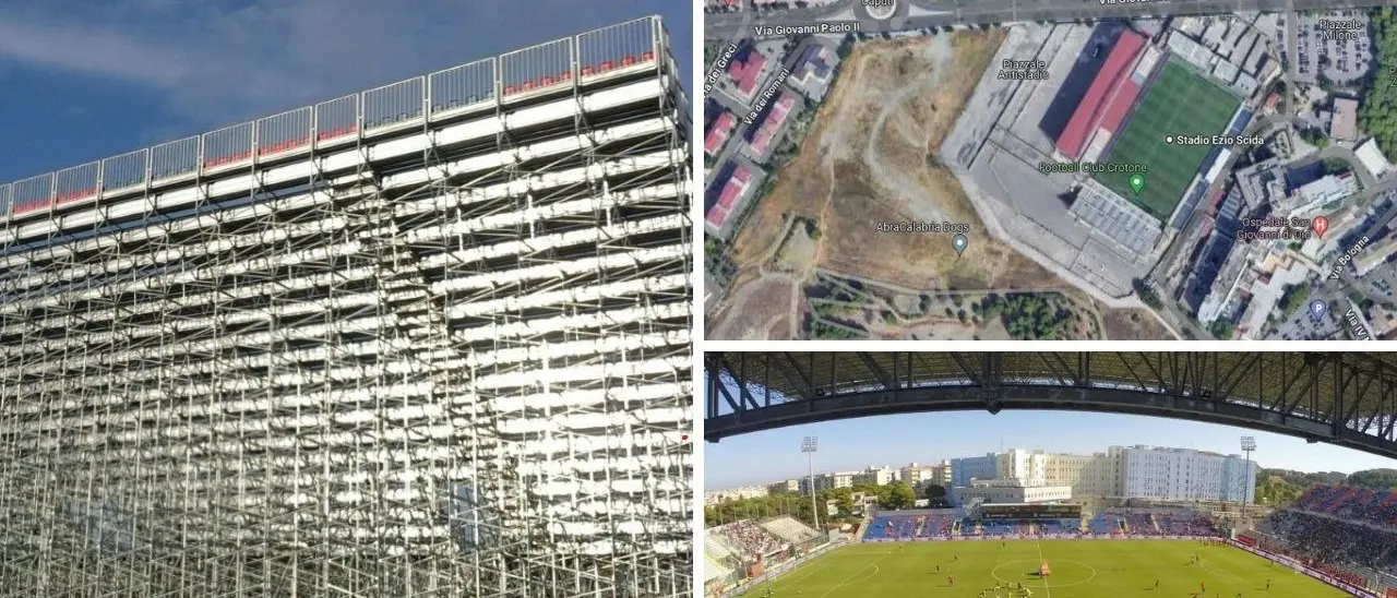 Antica Kroton, tutto pronto per l’avvio degli scavi archeologici: ecco quando sarà rimossa la tribuna dello stadio