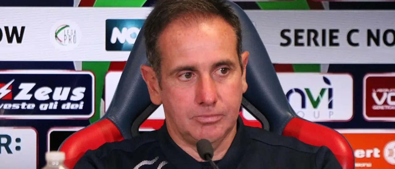 Juve Stabia-Crotone, mister Zauli: «Non abbiamo altre chance, vogliamo e dobbiamo fare la gara»