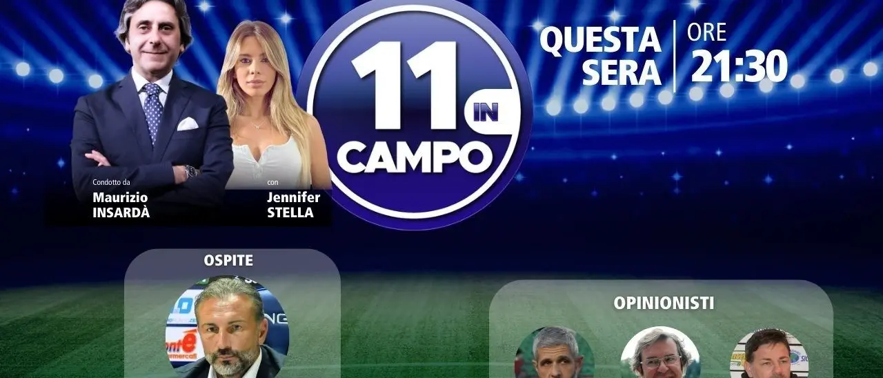 L’allenatore Davide Dionigi ospite di 11 in campo: oggi alle 21.30 su LaC Tv