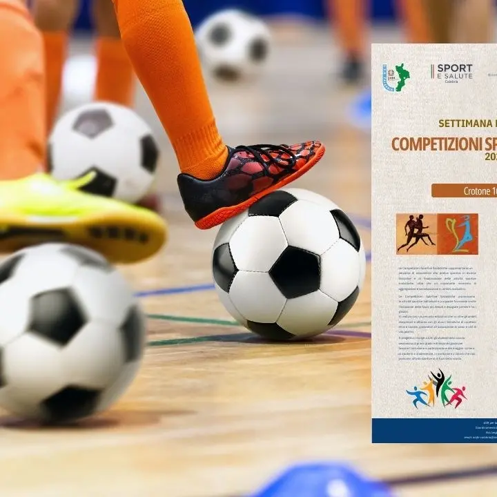 Crotone, al via le competizioni sportive scolastiche: a sfidarsi 850 studenti provenienti da tutta la Calabria