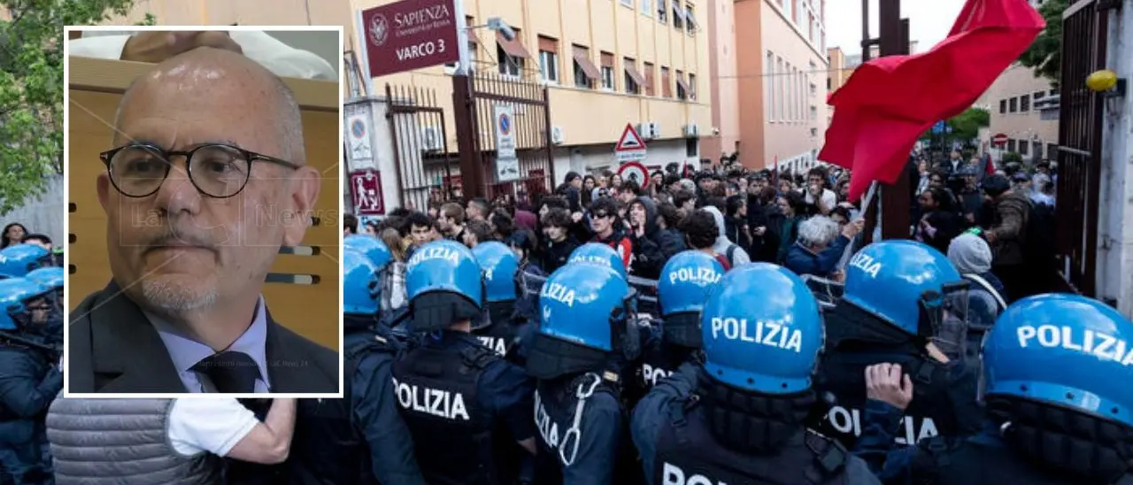 Proteste per Gaza, il rettore di Catanzaro: «Temo infiltrazioni di persone che nulla hanno a che fare con gli studenti»