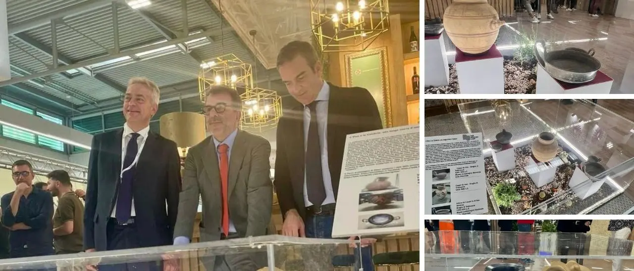 I parchi di Sibari e Crotone in vetrina al Vinitaly: nello stand della Calabria anche una selezione di reperti