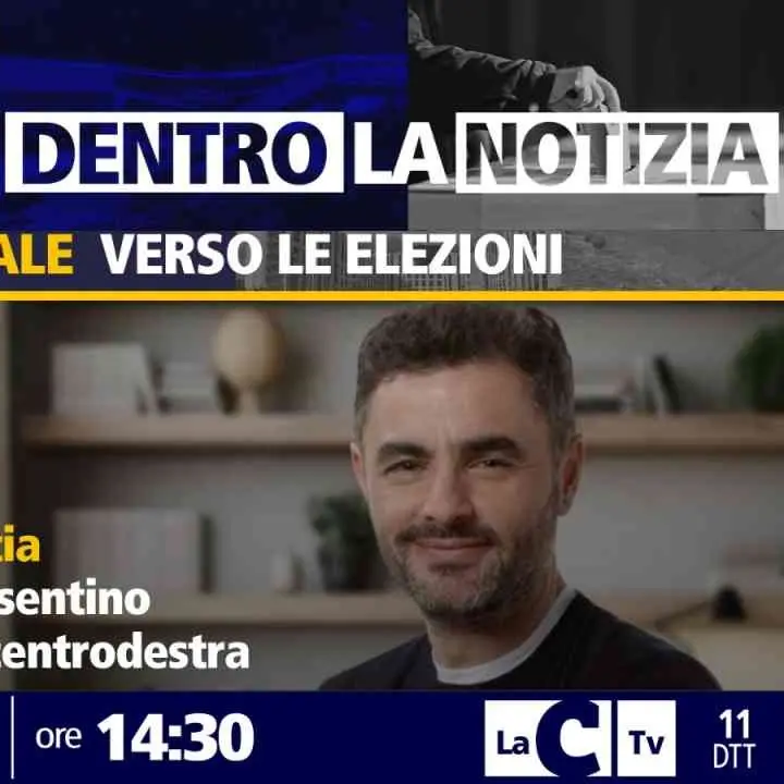 A tu per tu con Roberto Cosentino: a Dentro la Notizia intervista esclusiva al candidato sindaco di Vibo Valentia