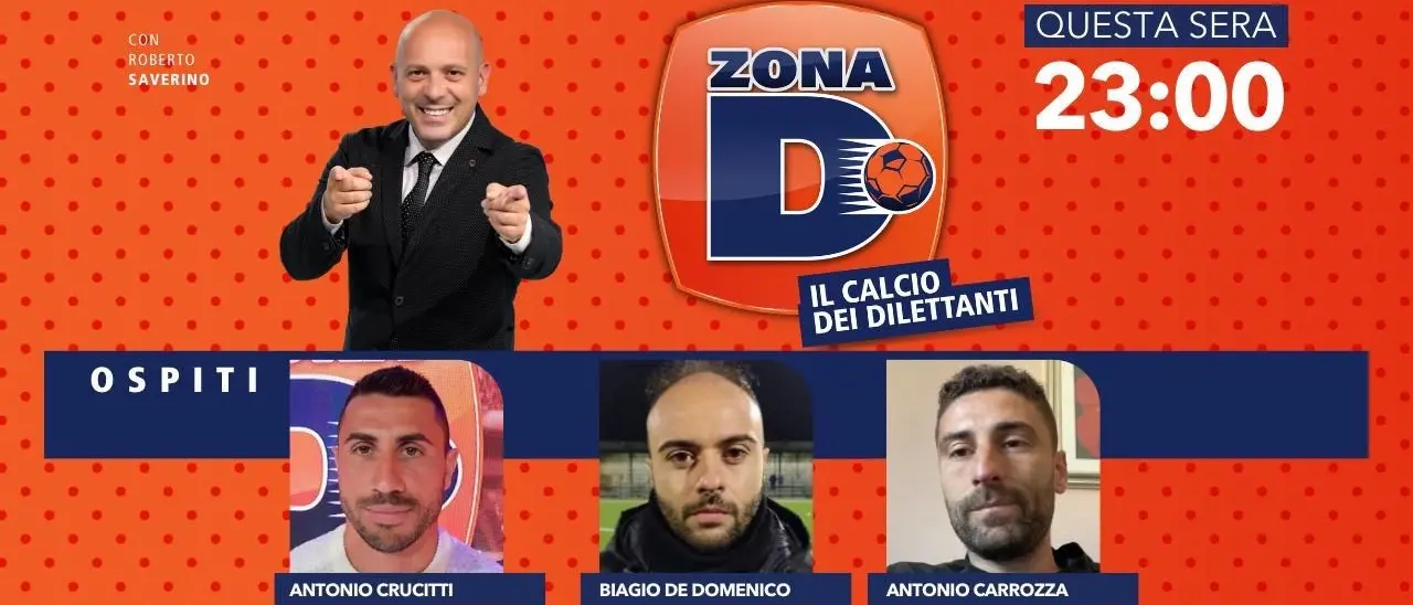 Zona D, il calcio dilettantistico in campo su LaC Tv: appuntamento oggi alle 23 con la nuova puntata