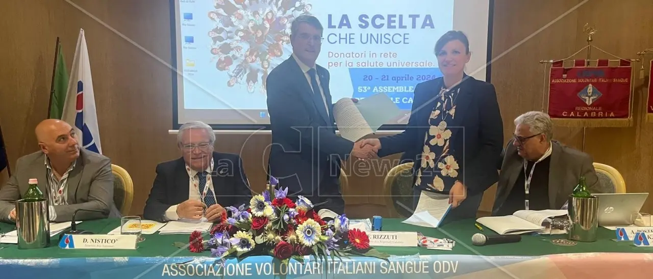 Sensibilizzare e prevenire: Avis e Garante della Salute sottoscrivono un protocollo d’intesa